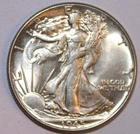 1945-P Walking Liberty Half Dollar - GEM BU - #0871EC