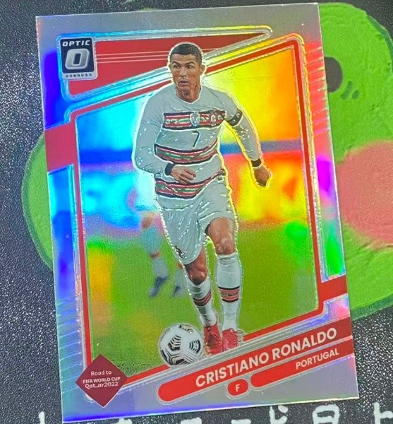 Cristiano Ronaldo 2021-22 Panini Donruss Optic Road To World Cup Qatar Holo #116