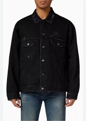 Balenciaga 3B Sports Icon Large Fit Jacket Black ermäßigter Preis 550  