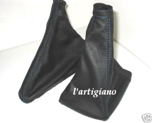 SCHALT- UND BREMSMANSCHETTE FIAT STILO ECHTLEDER SCHWARZ - Bild 1 von 1