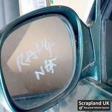 TOYOTA RAV4 RAV-4 Mk1 XA10 1995-2000 Green NSF Electric Wing Mirror E6010053