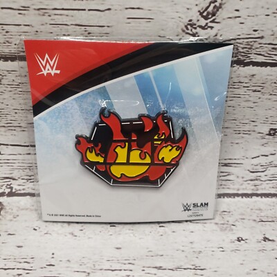 Loot Crate WWE Slam Crate Hell in a Cell Cage Pin Pinback 2021 NEW SEALED