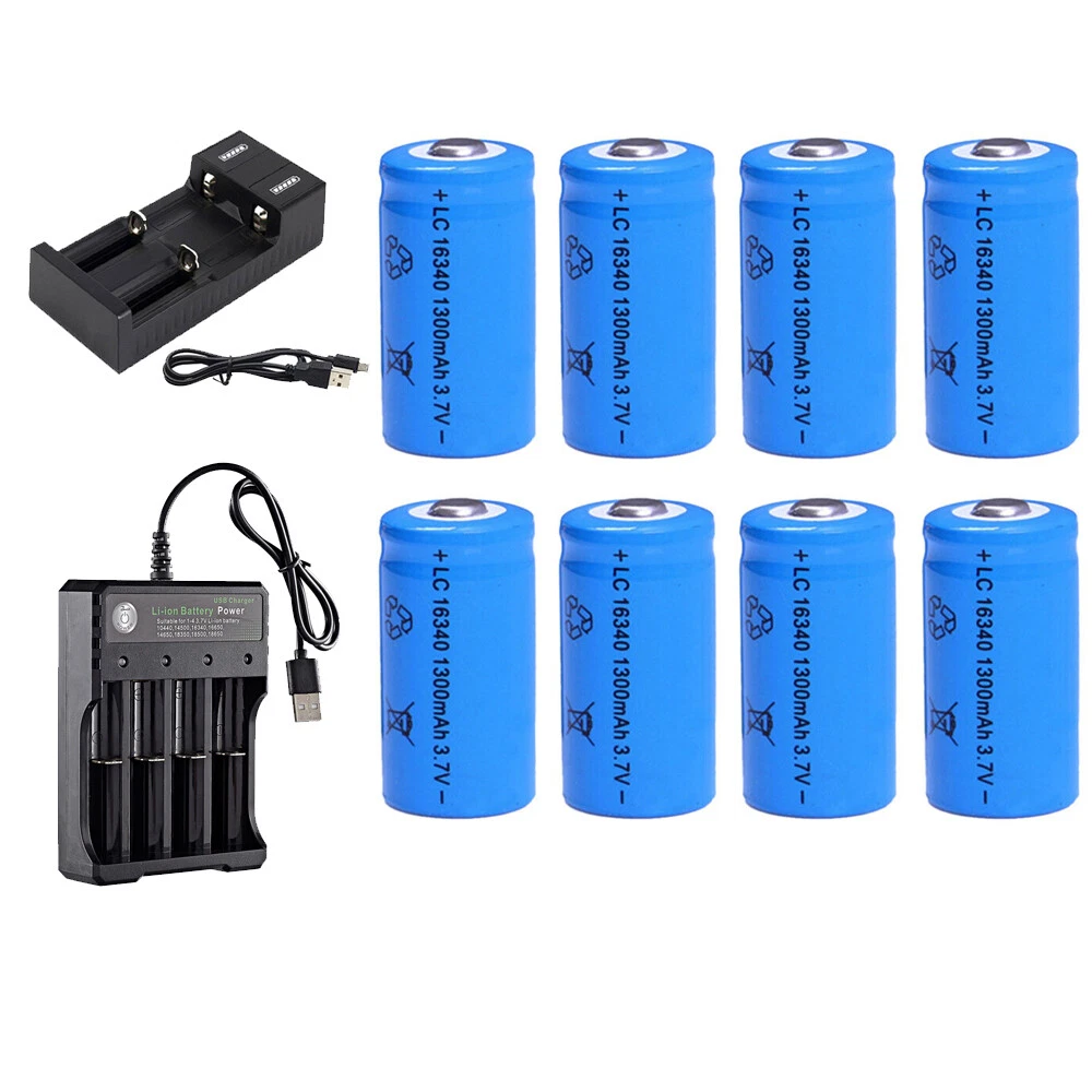 Enegitech cr123a 3v lithium non rechargeable batteries 58 off