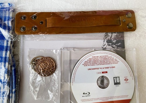 Uncharted 4 A Thief's End PS4 LOOT CRATE PROMO/Promotional Merchandise PS4 GAME - Picture 7 of 13