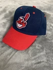 CLASSIC CHIEF WAHOO THROWBACK RETRO LOGO CURVED BILL HAT ADJUSTABLE STRAP NEW W1
