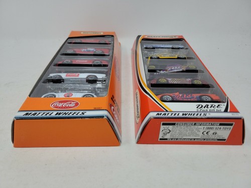 TWO Matchbox 5 Pack Car Sets: Coca Cola and DARE (Law Enforcement) NEW NIP - Picture 9 of 9