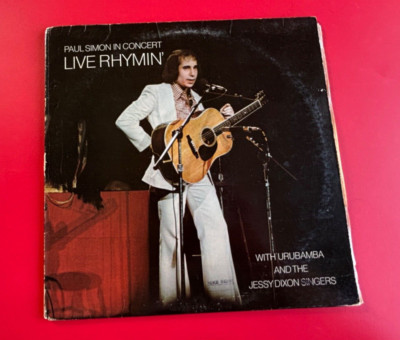 Paul Simon In Concert Live Rhymin' 1974 Columbia PC32855 EX/EX