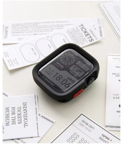 Stoßfeste weiche Silikonhülle für Apple Watch Series Ultra 10 9 8 7 6 5 SE - Bild 27 von 28