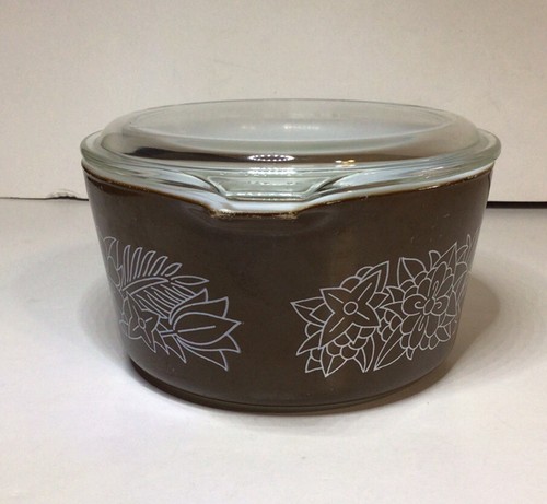 Pyrex Woodland Casseruola Rotonda con Coperchio 473 B 1 Litro - Foto 2 di 12