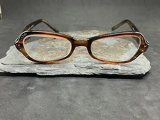 Vintage 1960's E.I.Marlene Decor Tortoise Shell Frames W/RHIMESTONES France
