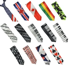 New Fashion Style Men's Unisex Novelty Neckties 