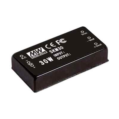 Mean Well SKM30B-05 Isolated Module DC/DC Converter - 1 Output - 5V - 6A - 30...