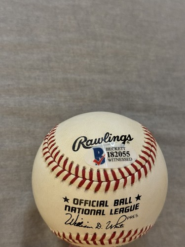 Tommy Davis SIGNED Baseball w/COA Los Angeles Dodgers WS Champs 1963 1965 - Picture 4 of 7
