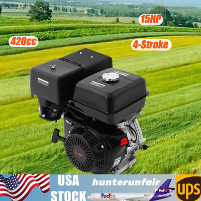 15HP 4-Stroke Gasline Powered Engine Multi-Use OHV Single Cylinder Engine Motor