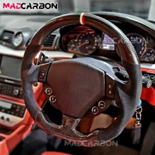 Volante Alcantara in vera fibra di carbonio per Maserati GranTurismo GT 2007-2020