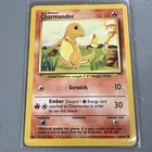 CHARMANDER - 46/102 - Base Set - Pokemon Card - LP