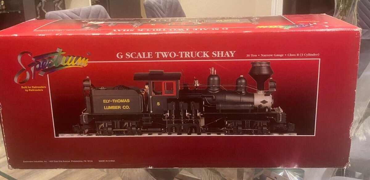Bachmann 81198 G Scale Spectrum Ely Thomas 36 Ton 2-Truck Bachmann 81198 G Scale Spectrum Ely Thomas 36 Ton 2-Truck