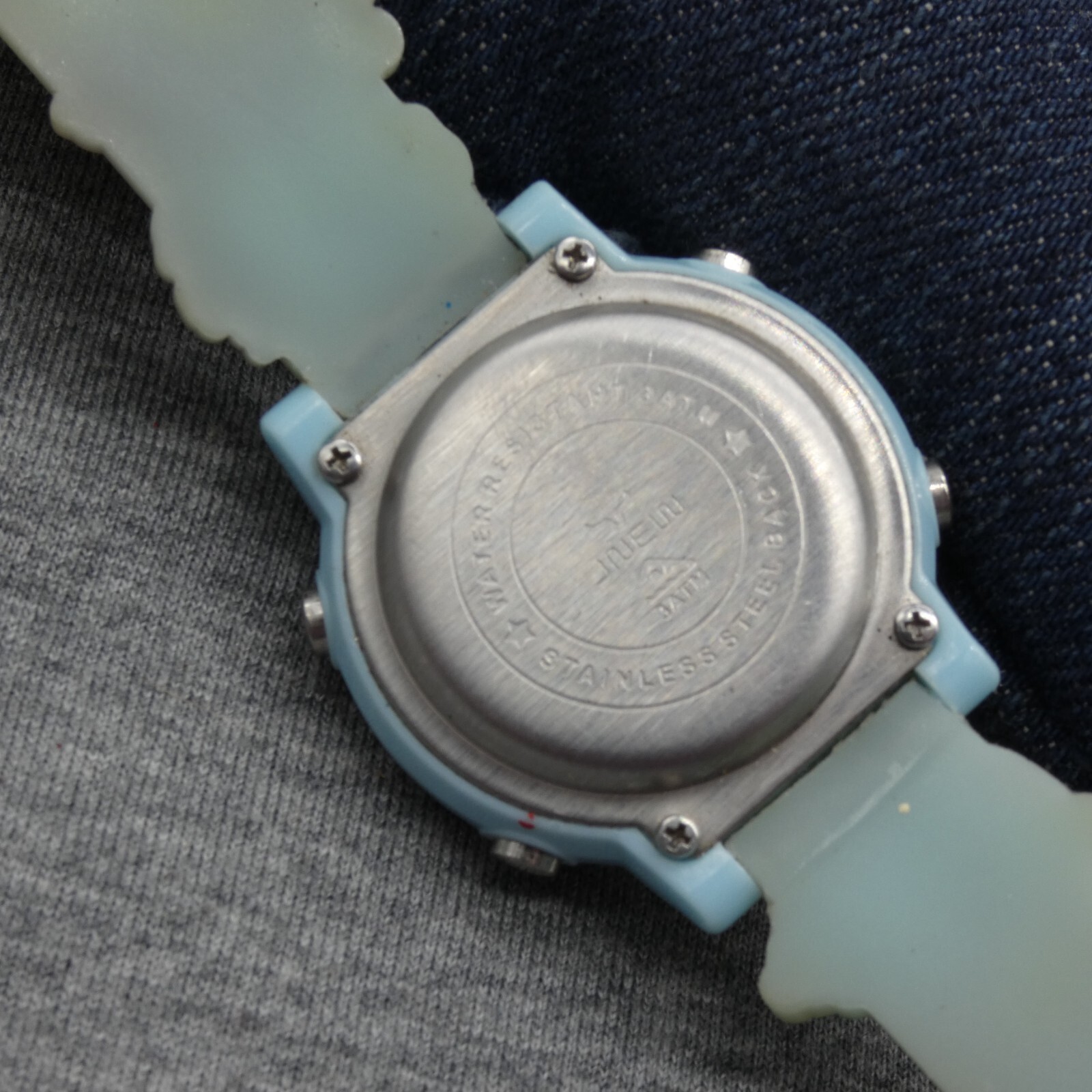 Jnew Girls Unicorn Watch Silicone Band 34 mm Case Digital Dial Water Resistant