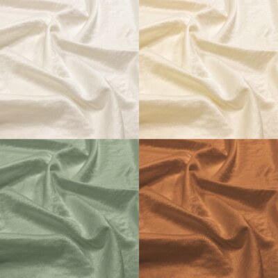 Seidiger Deluxe Soft Touch Stoff Satin Bekleidung Rayon (Viskose) Polyester