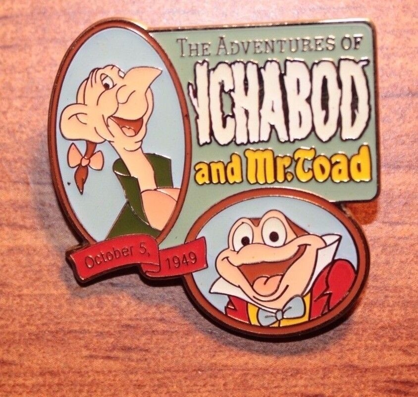OLD Disney Pin Countdown to the Millennium Adventures Ichabod