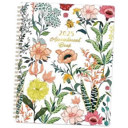 2025 Appointment Book/Planner - 2025 Daily Hourly Planner, Jan 2025 - Dec