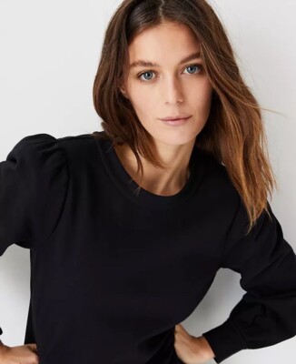 peplum sweatshirt dress Anzu Peplum Sweater Mini Dress