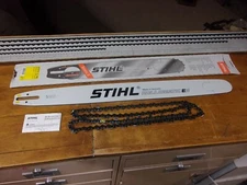 Stihl OEM 28" Pro Guide Bar & Chain 36RM 3/8" .063" 91DL 3003-000-6038 #GM-SN1D