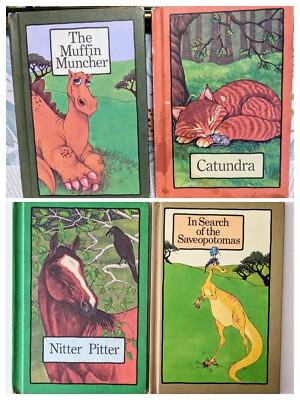 Serendipity Book CATUNDRA 1978 Stephen Cosgrove HC Vtg 1974 Muffin Muncher Lot 4