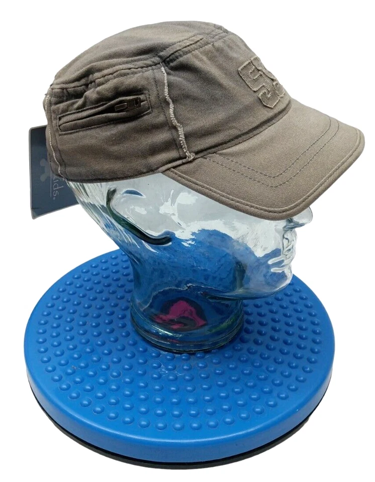 全新带标签考拉儿童 #53 男孩拉链帽/军绿色 - 尺寸 2T / 18-24 个月 — 第 2/4 张图片