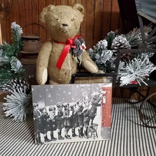 OLD VINTAGE VICTORIAN PRIMITIVE STYLE CHRISTMAS CHILDREN MAIL SANTA LETTERS SIGN