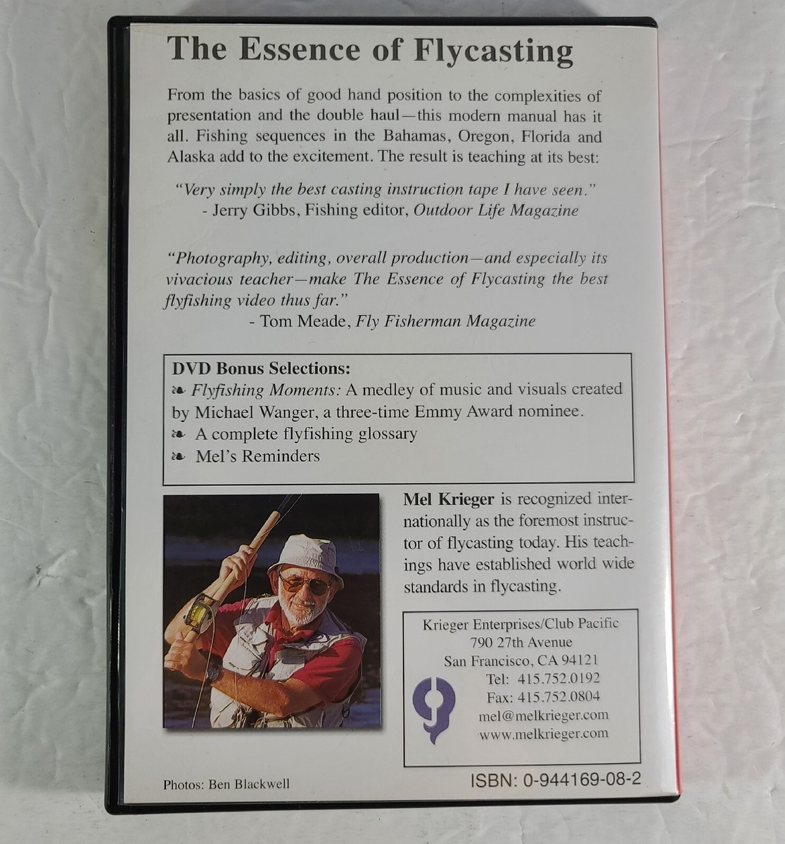 The Essence of Flycasting by Mel Krieger DVD (Rare) | eBay The Essence of Flycasting by Mel Krieger DVD (Rare) | eBay