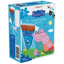 Peppa Pig Triangle Freeze Pops Cola 12 Kartons &agrave; 8x62ml (496ml) nicht Sun Lolly