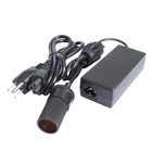 110V AC to 12V DC Car Converter Cigarette Lighter Socket Wall Power Adapter