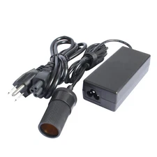 110V AC to 12V DC Car Converter Cigarette Lighter Socket Wall Power Adapter 