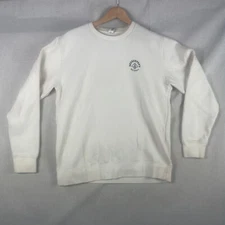 Beekeepers Naturals “Save The Bees” Double Sided Crewneck Sz M Beige