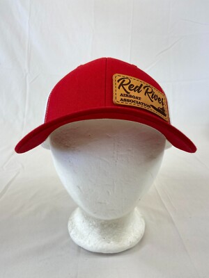 Red River Airboat Association Baseball Cap Snapback Hat Mesh Back Richardson