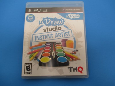 PlayStation 3 UDraw Studio Instant Artist, Rated E, 2011 Ultimate Art Experience