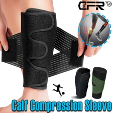 Sports Adjustable Calf Shin Splint Leg Compression Brace Wraps Protector Support