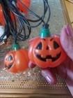 Halloween Pumpkin Jack O' Lantern Blow Mold String Lights 1 Set of 10  — photo 3