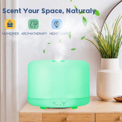 Aromatherapy Diffuser 500ml Diffuser Ultrasonic Diffuser Cool Mist Humidifier
