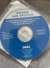 Dell Drivers Utilities Reinstalling V.92 56K Telephony Data Fax/Voice Modem