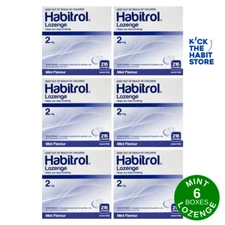 Habitrol Lozenge 2mg Mint 1296 Pieces 6 Boxes x 216 pcs  ALL FRESH