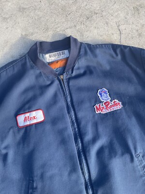 Mr Rooter Work Jacket XL Reg RED KAP blue 