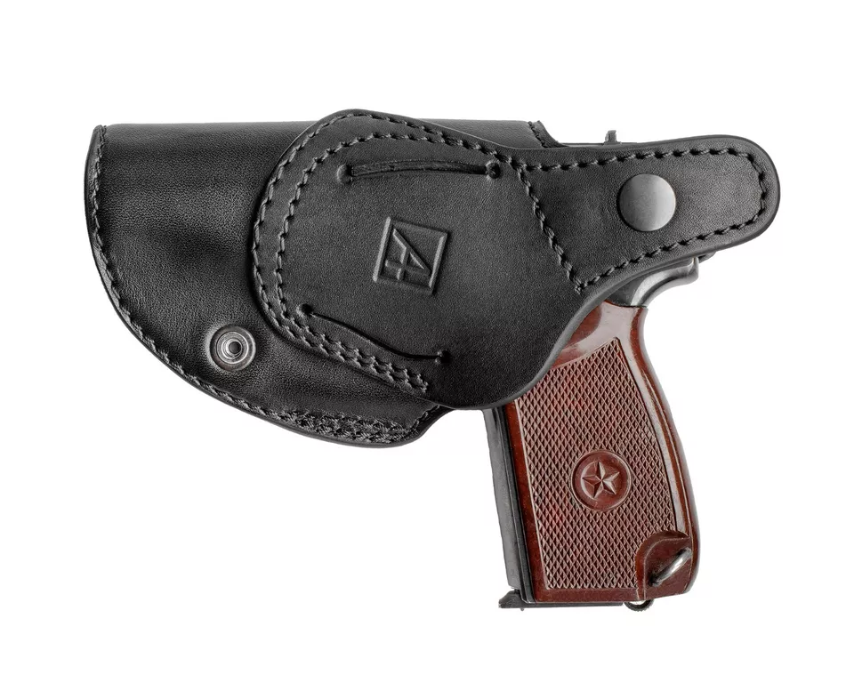 Belt (OWB) leather holster for Makarov pistol - Image 2 of 4