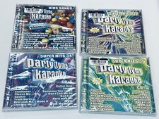    Lot Of 4 Party Tyme Karaoke: Super Hits 32, 34, 36  Kids Songs   Sealed