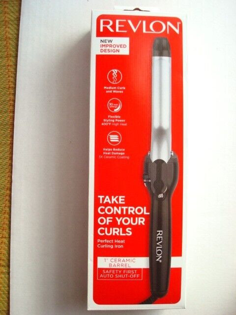 REVLON PERFECT HEAT CURLING IRON ~NEW IN BOX~