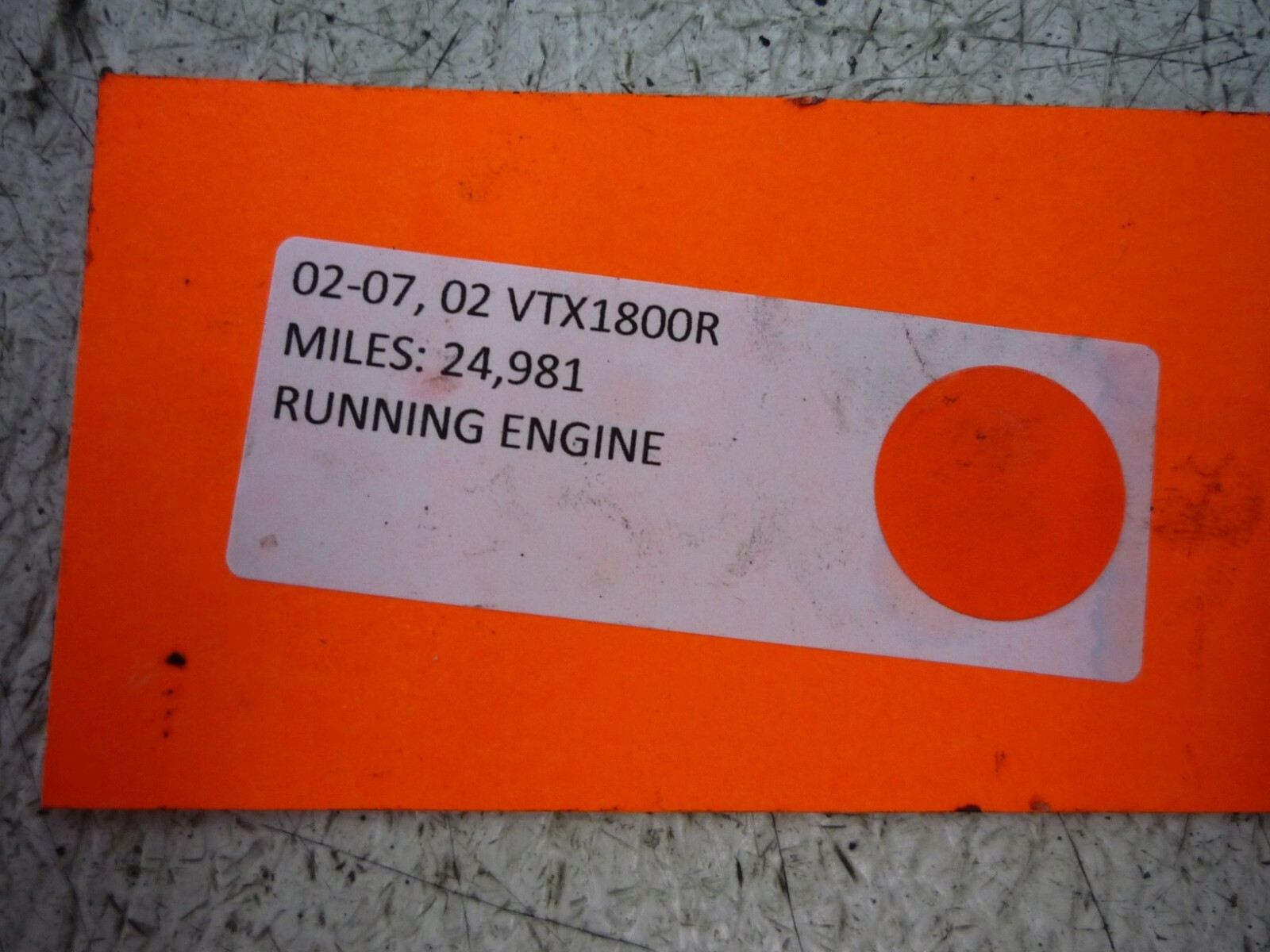 HONDA 02 VTX1800R VTX 1800 R RETRO FUEL INJECTION THROTTLE BODY W