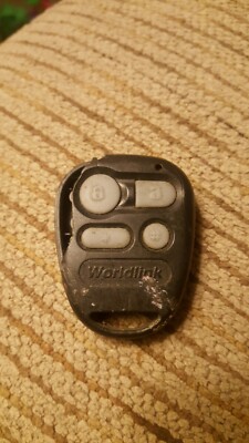  WORLDLINK 4-Button Remote FCC ID# MKYMT9207TX Keyless Entry Transmitter Fob