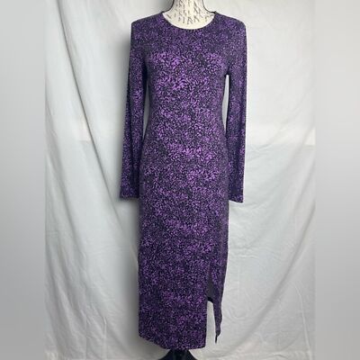 NWT  Mamalicious Maternity- Jersey Feel - Midi Dress - Size M