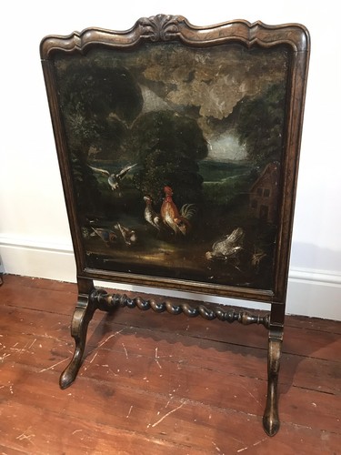 Museum Quality 18th Century Period Dutch Fire Screen - Picture 4 of 11